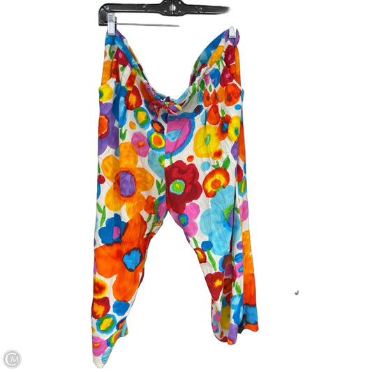 Capris By Jams World In Blue & Purple, Size: M
