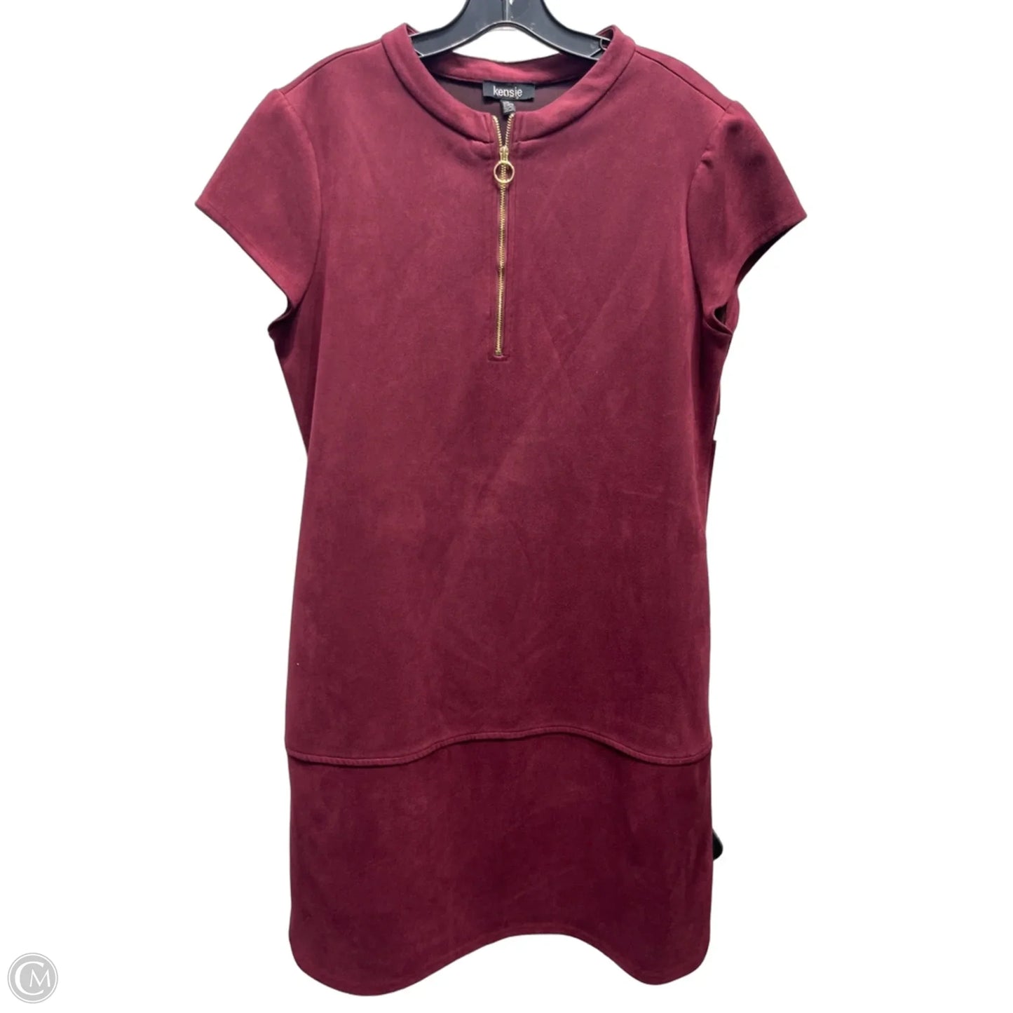 Dress Work By Kensie In Maroon, Size: 12