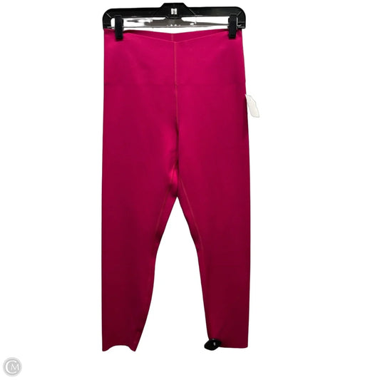 Athletic Leggings By Lululemon In Pink, Size: 10