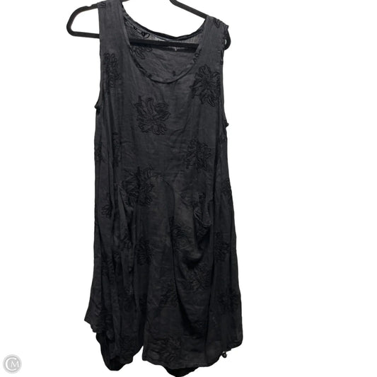 Dress Casual Maxi By Blitz-Made in Italy In Black, Size: Osfm