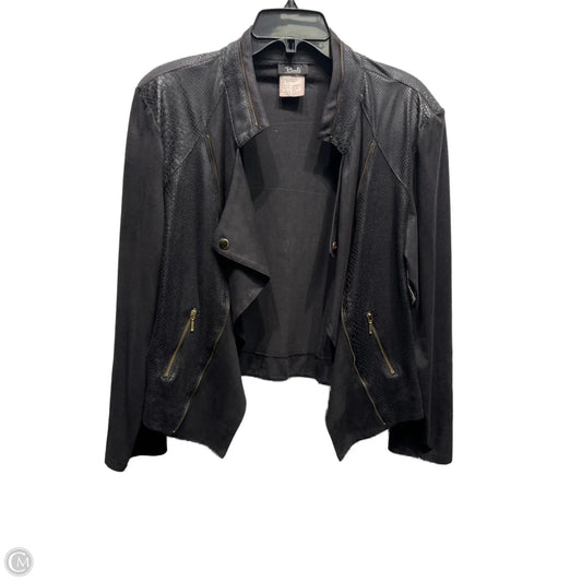 Jacket Moto By Bali Studio In Black, Size: Xl