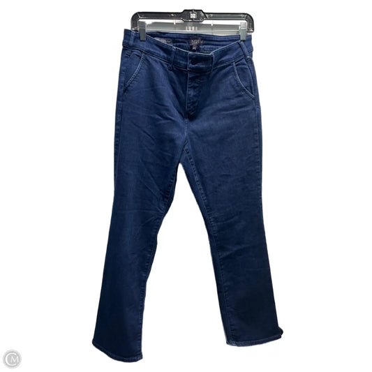 Jeans Wide Leg By Not Your Daughters Jeans In Blue Denim, Size: 12p