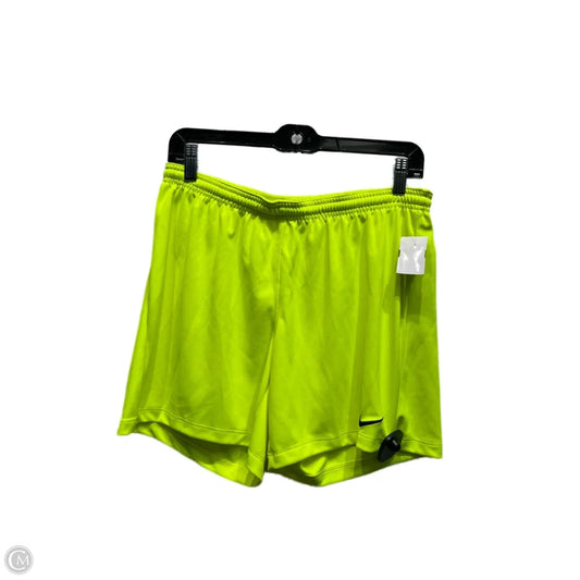 Athletic Shorts By Nike Apparel In Green, Size: M
