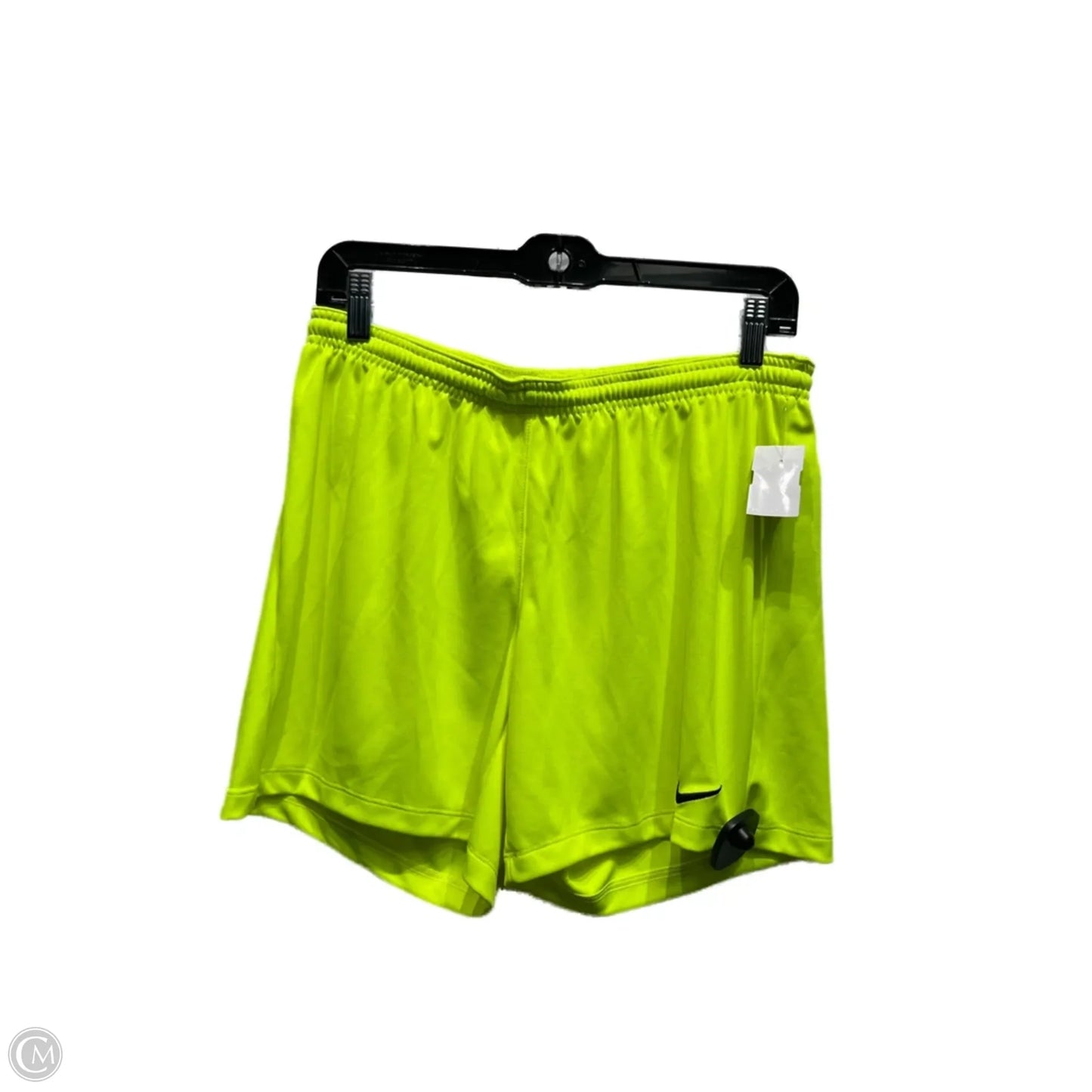 Athletic Shorts By Nike Apparel In Green, Size: M
