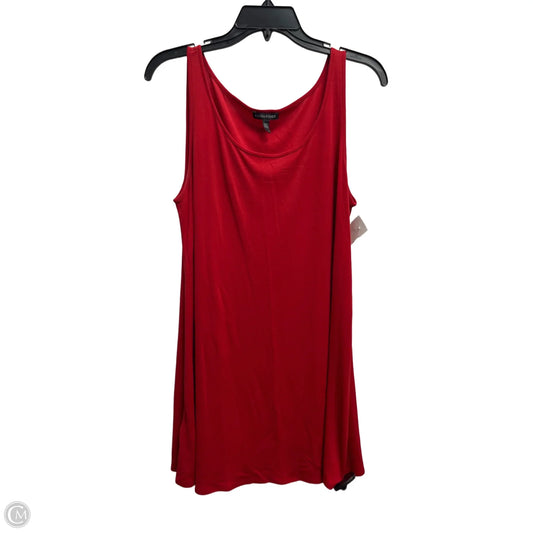 Top Sleeveless By Eileen Fisher In Red, Size: L