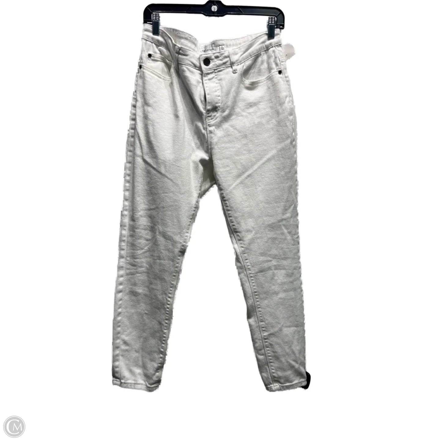 Jeans Straight By Gibson And Latimer In White Denim, Size: 12