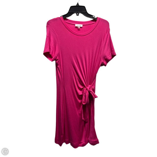 Dress Casual Short By Calvin Klein In Pink, Size: 10