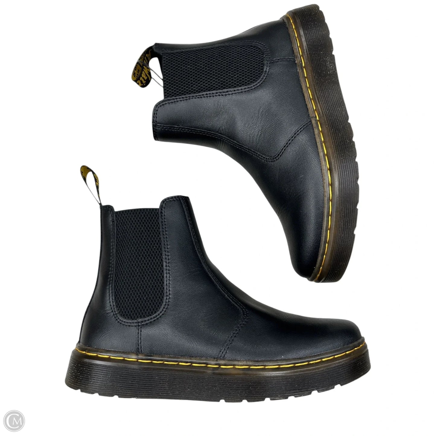 Boots Ankle Flats By Dr Martens In Black, Size: 6