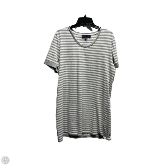 Dress Casual Short By Tommy Hilfiger In Grey & White, Size: Xl