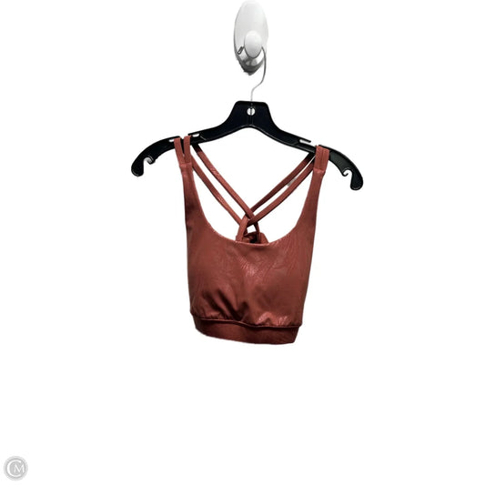 Athletic Bra By Lululemon In Coral, Size: 8