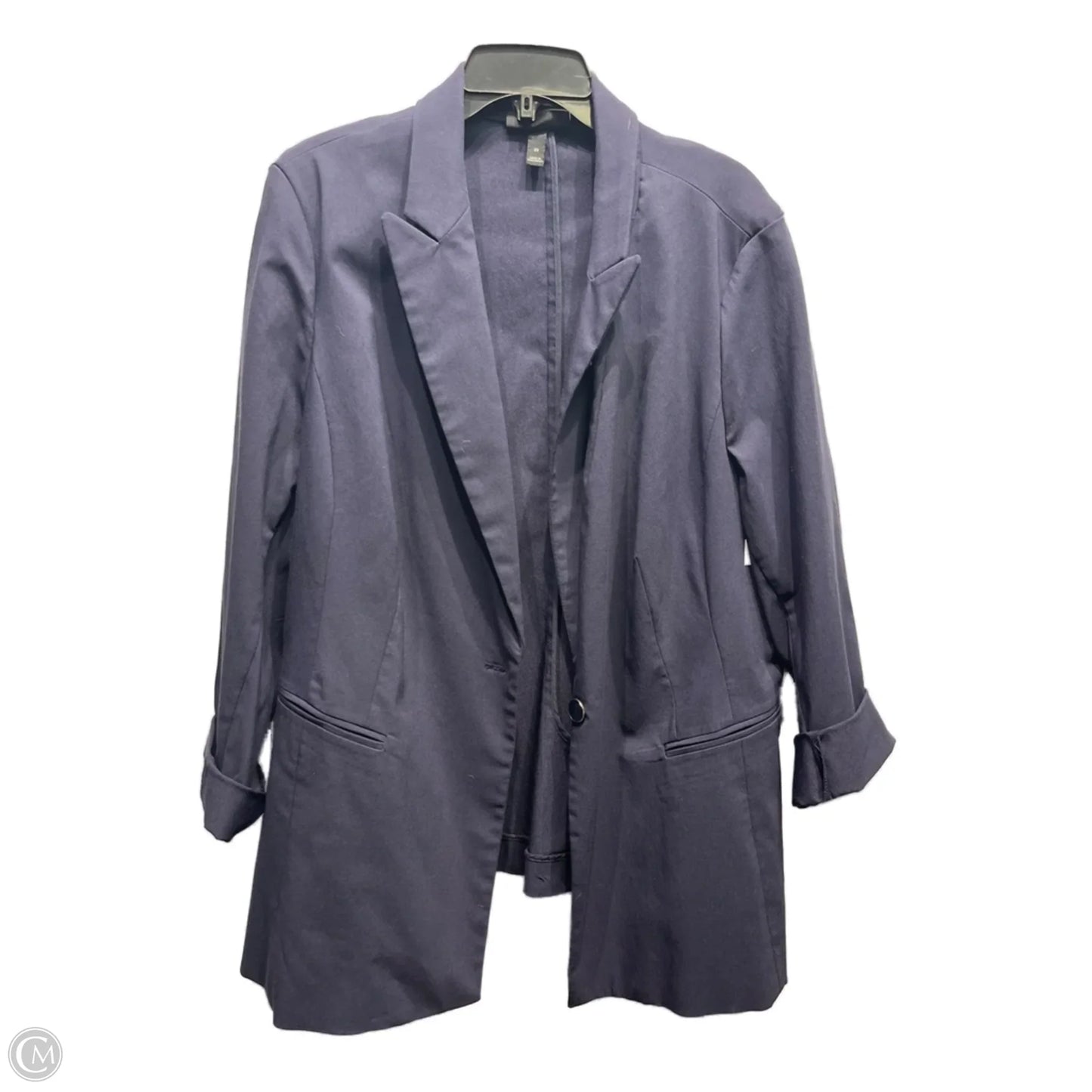 Blazer By Lane Bryant In Navy, Size: 22