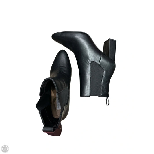 Boots Ankle Heels By Saks Fifth Avenue In Black, Size: 7
