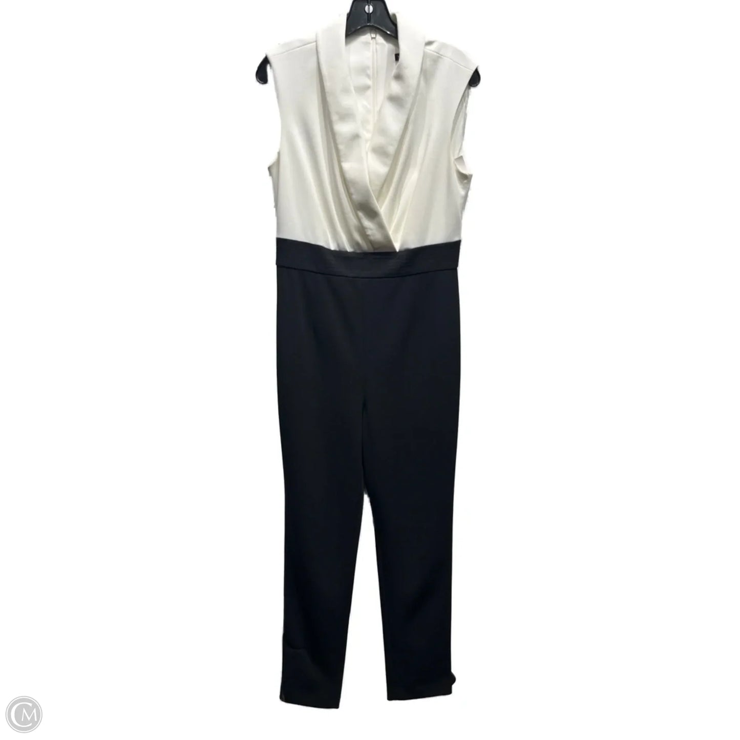 Jumpsuit By White House Black Market In Black & White, Size: 6