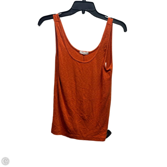 Top Short Sleeve By Rag And Bone In Orange, Size: Xs