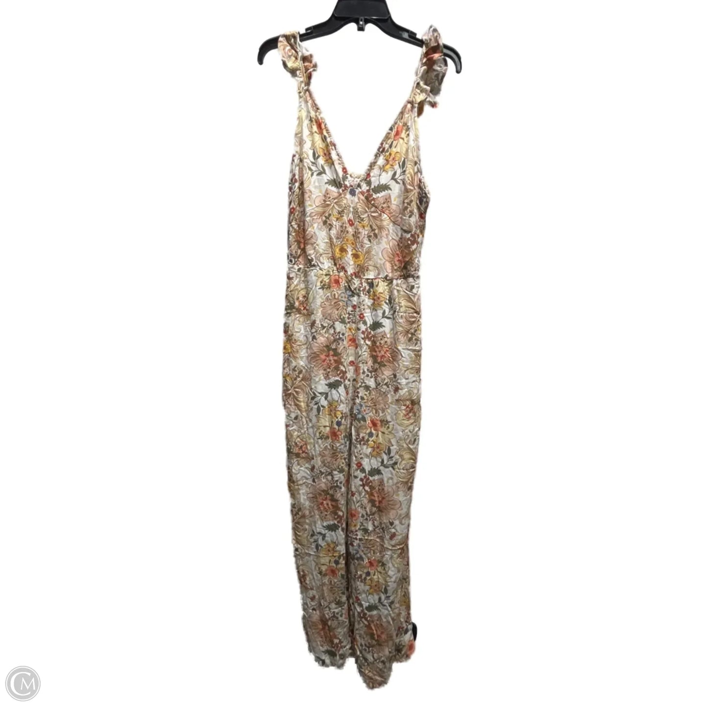 Jumpsuit By Oneill In Cream & Orange, Size: L