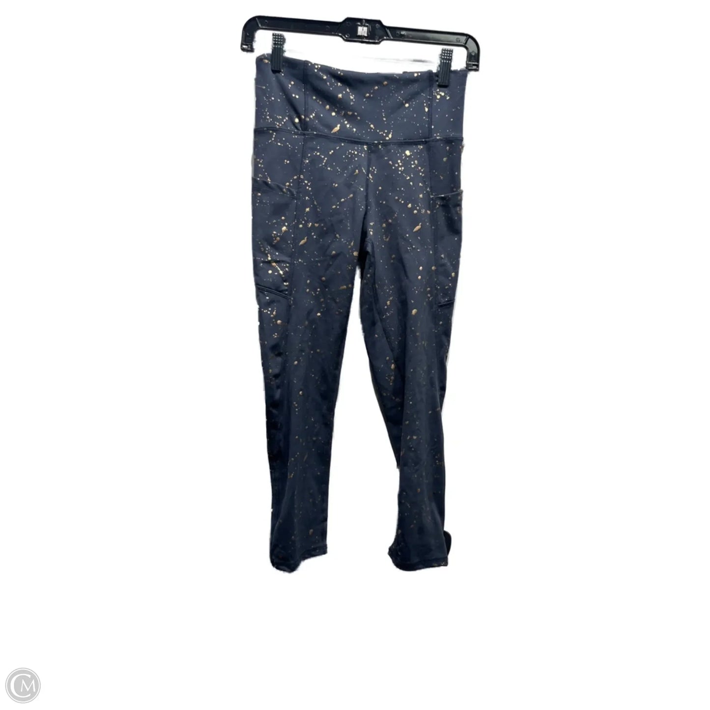Pants Leggings By Jessica Simpson In Blue & Gold, Size: S