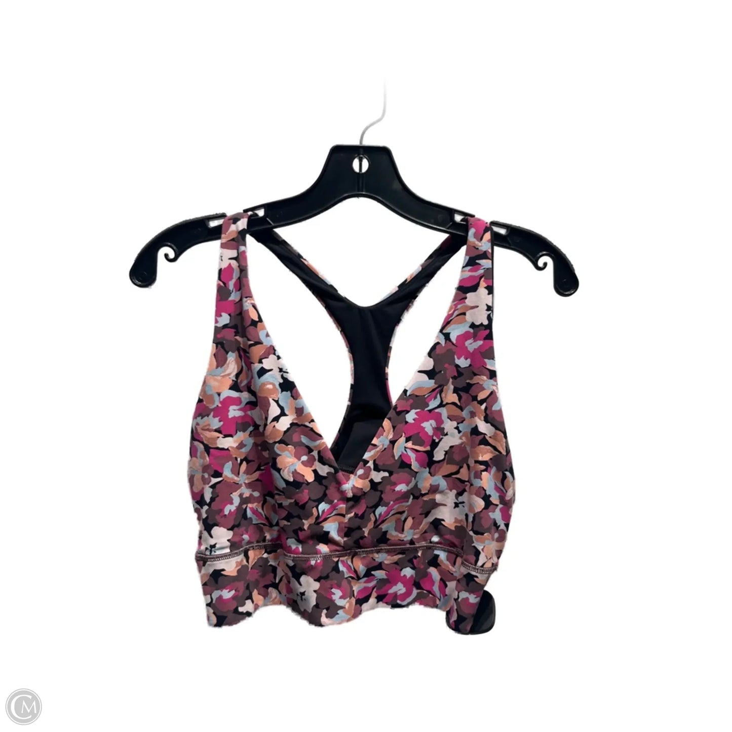 Athletic Bra By Athleta In Pink & Red, Size: Xl