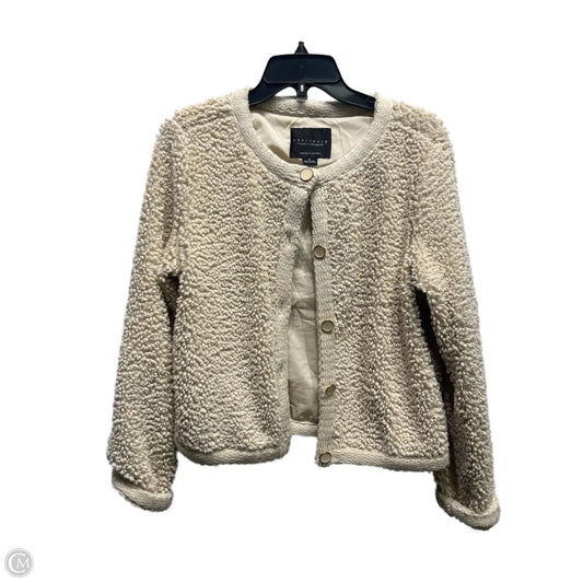 Jacket Faux Fur & Sherpa By Sanctuary In Cream, Size: M