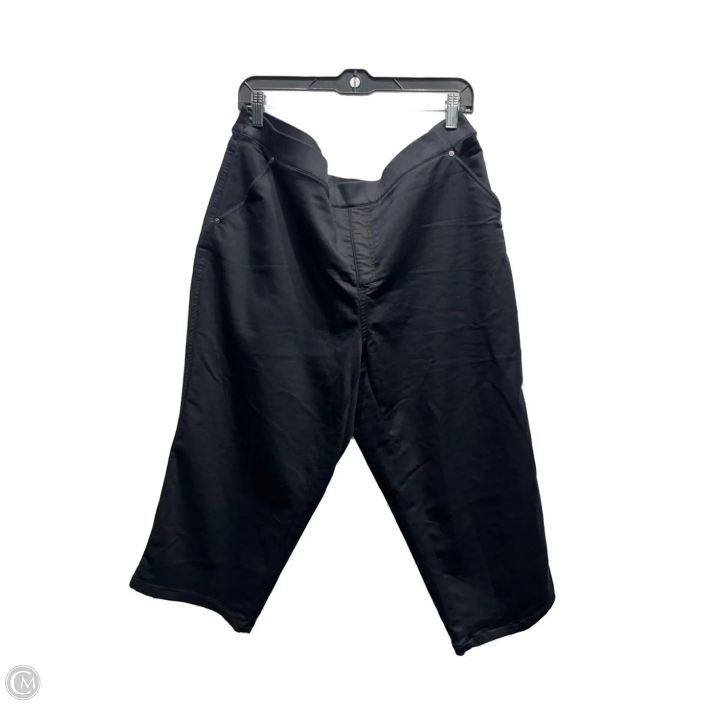 Capris By Intro In Black, Size: 16