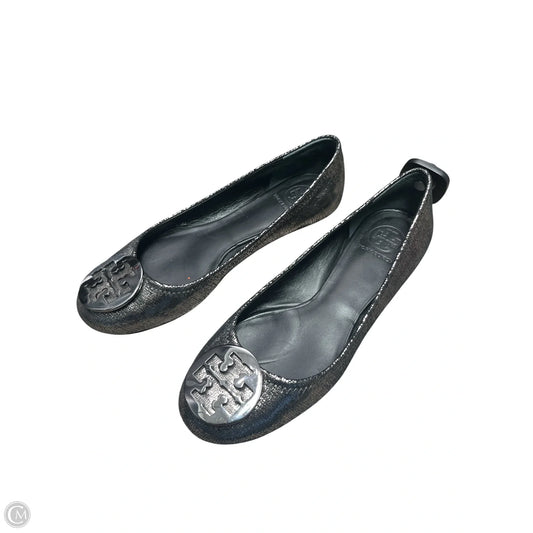 Shoes Designer By Tory Burch In Grey, Size: 8.5
