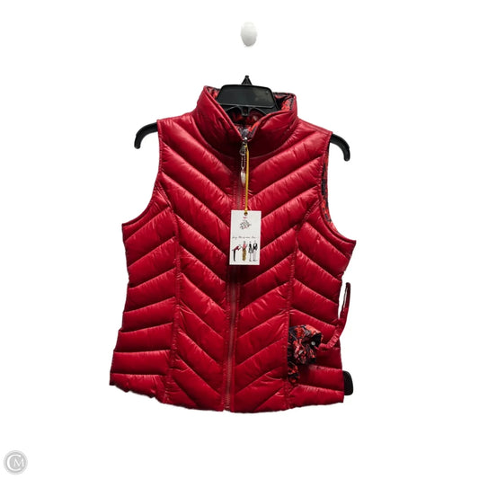 Vest Puffer & Quilted By Inc In Red, Size: S