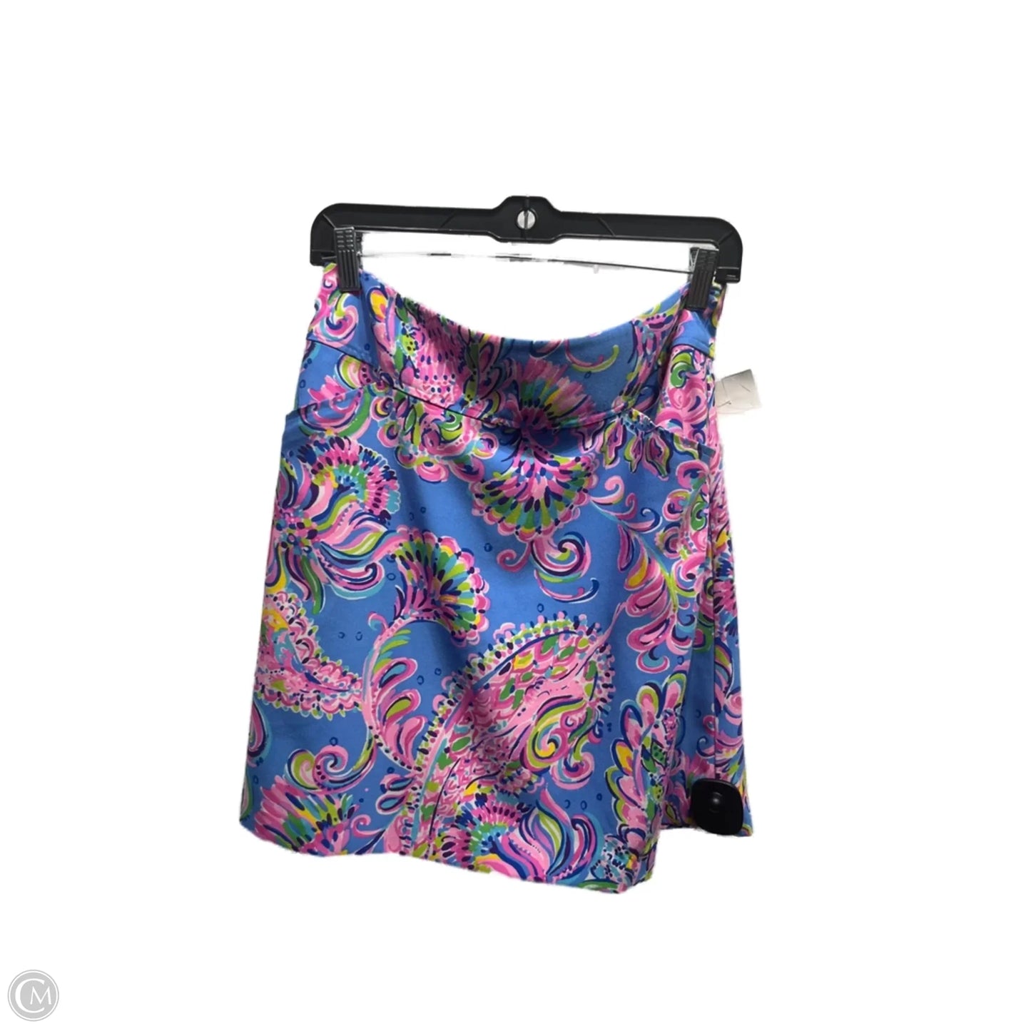 Skort Designer By Lilly Pulitzer In Blue & Pink, Size: 8