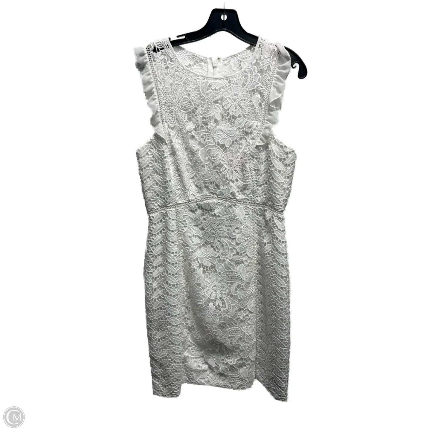 Dress Designer By Lilly Pulitzer In White, Size: 8