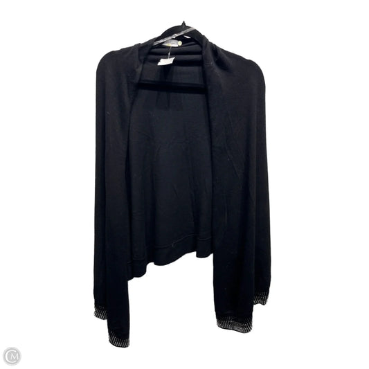 Shawl By Calvin Klein In Black & Silver, Size: Osfm
