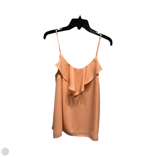 Top Sleeveless Designer By Lilly Pulitzer In Peach, Size: M