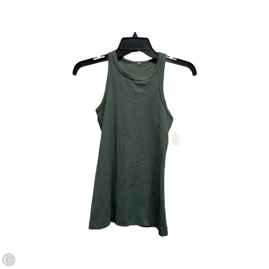 Athletic Tank Top By Lululemon In Green, Size: Xs