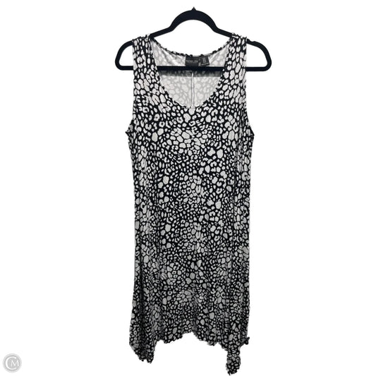 Dress Casual Short By Rachel Zoe In Black & White, Size: 1x