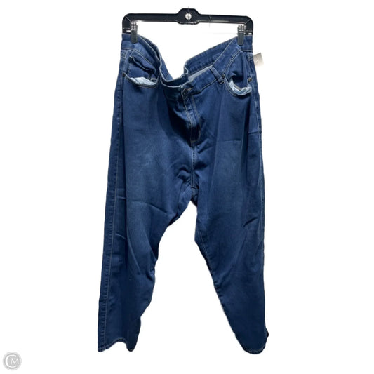 Jeans Skinny By Avenue In Blue Denim, Size: 24