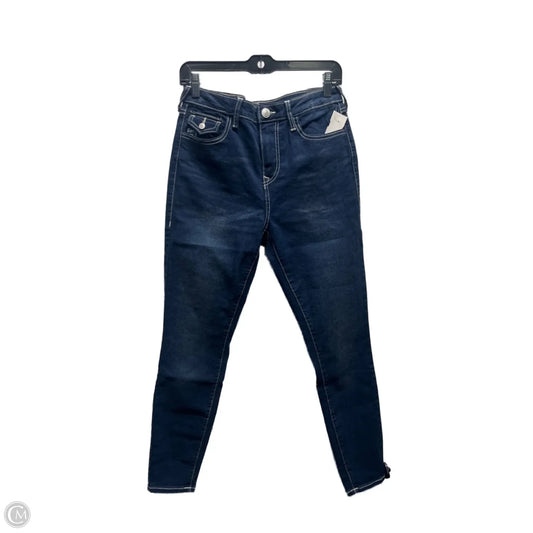 Jeans Skinny By True Religion In Blue Denim, Size: 6