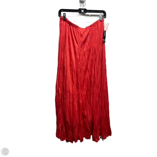 Skirt Maxi By New Directions In Orange, Size: L