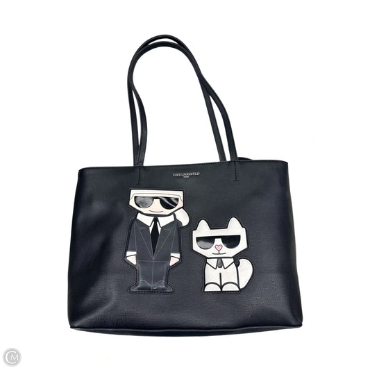 Handbag Designer By Karl Lagerfeld, Size: Medium