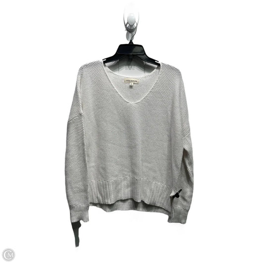 Sweater By Lucky Brand In White, Size: Xs