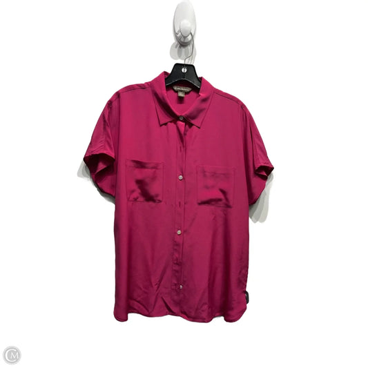 Top Short Sleeve By Tommy Bahama In Pink, Size: S