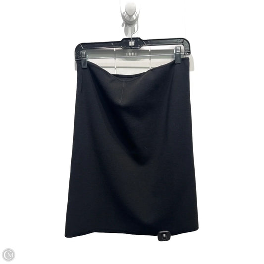 Skirt Luxury Designer By Prada In Black, Size: 4