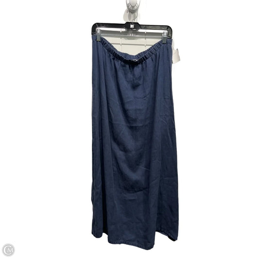 Skirt Maxi By Hot Cotton In Navy, Size: L