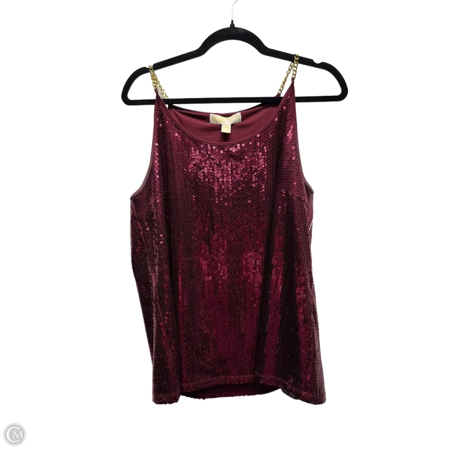 Top Sleeveless By Michael By Michael Kors In Red, Size: L