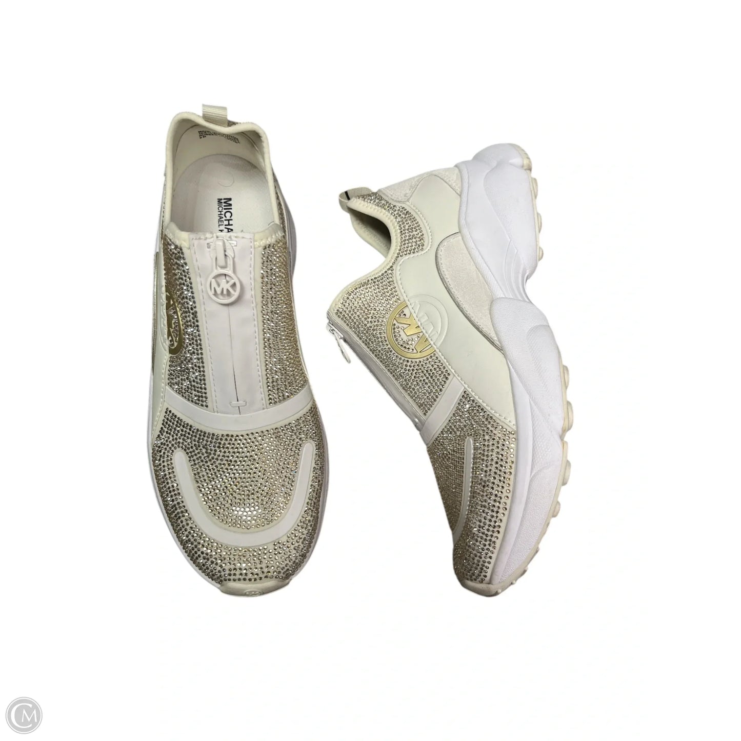 Shoes Sneakers By Michael By Michael Kors In Cream, Size: 9