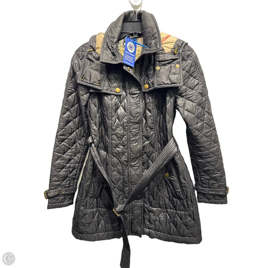 Jacket Luxury Designer By Burberry In Black, Size: M