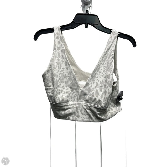 Athletic Bra By Lululemon In Grey, Size: 12