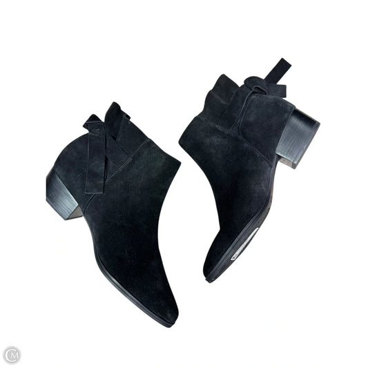 Boots Ankle Heels By Aerosoles In Black, Size: 9