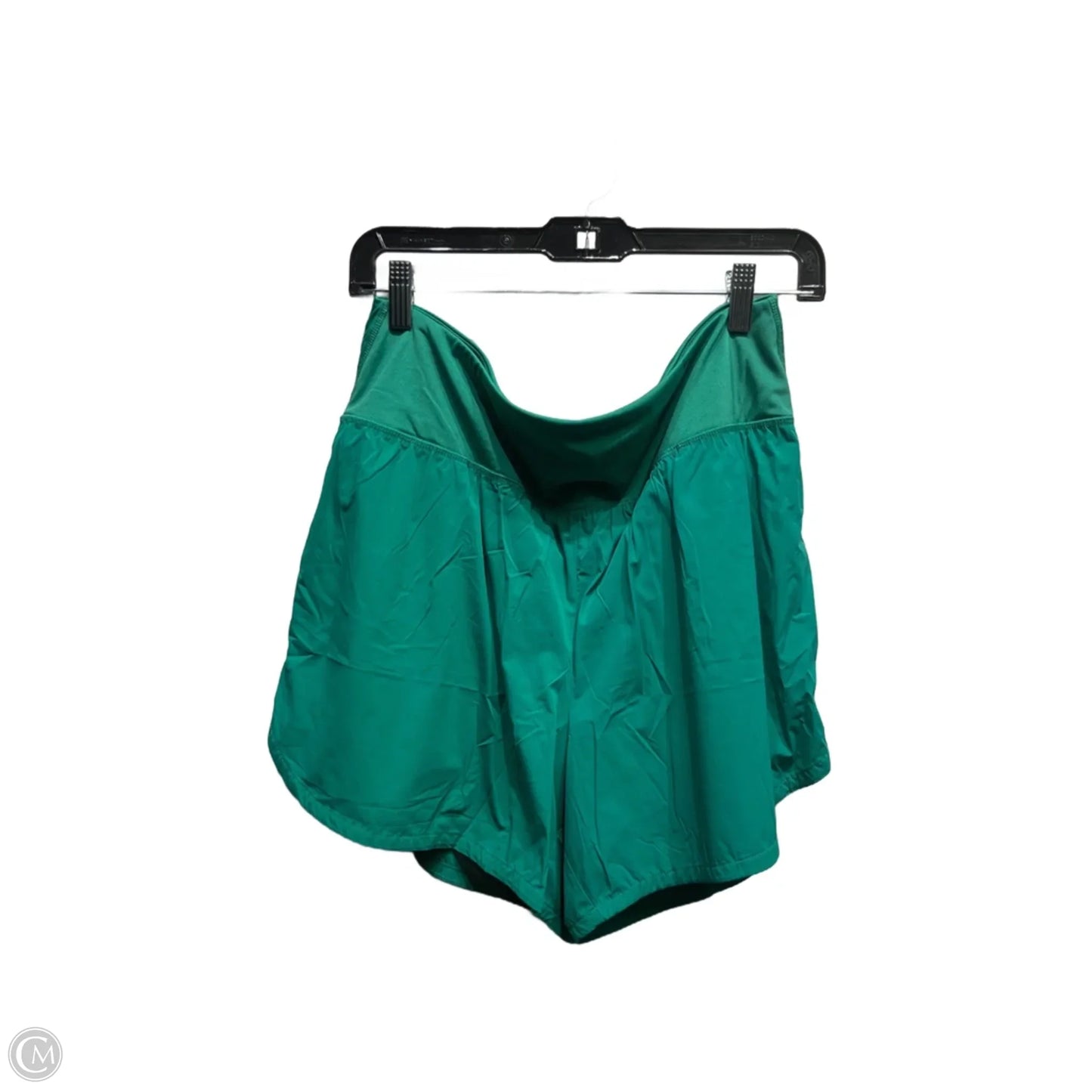 Athletic Shorts By Spyder In Green, Size: L