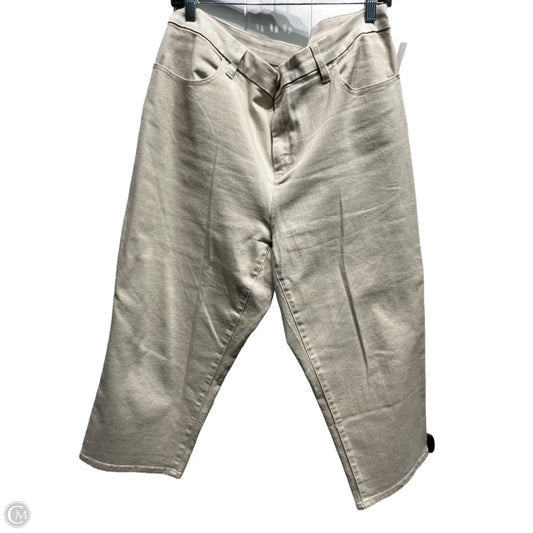 Capris By Chicos In Tan, Size: 16