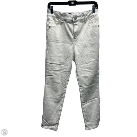 Pants Cropped By Democracy In White, Size: 10