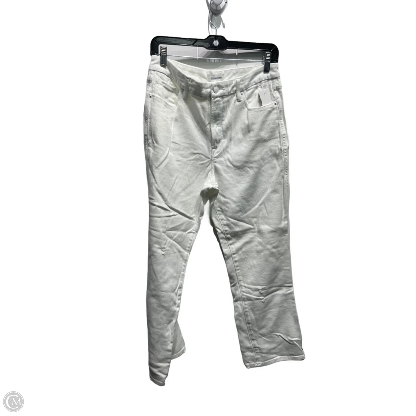 Pants Cropped By Good American In White, Size: 10