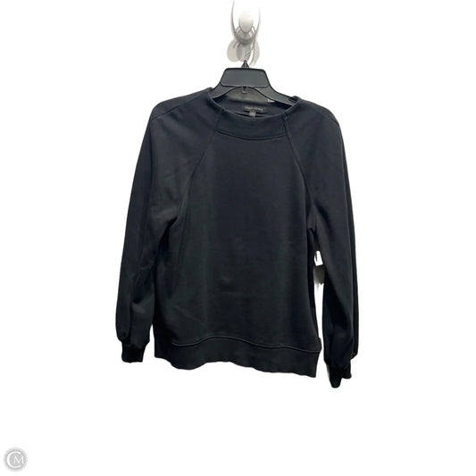 Sweatshirt Crewneck By Banana Republic In Black, Size: M