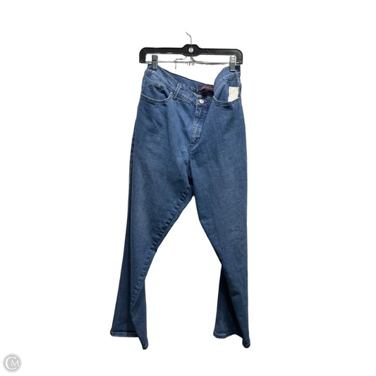 Jeans Straight By Gloria Vanderbilt In Blue Denim, Size: 16